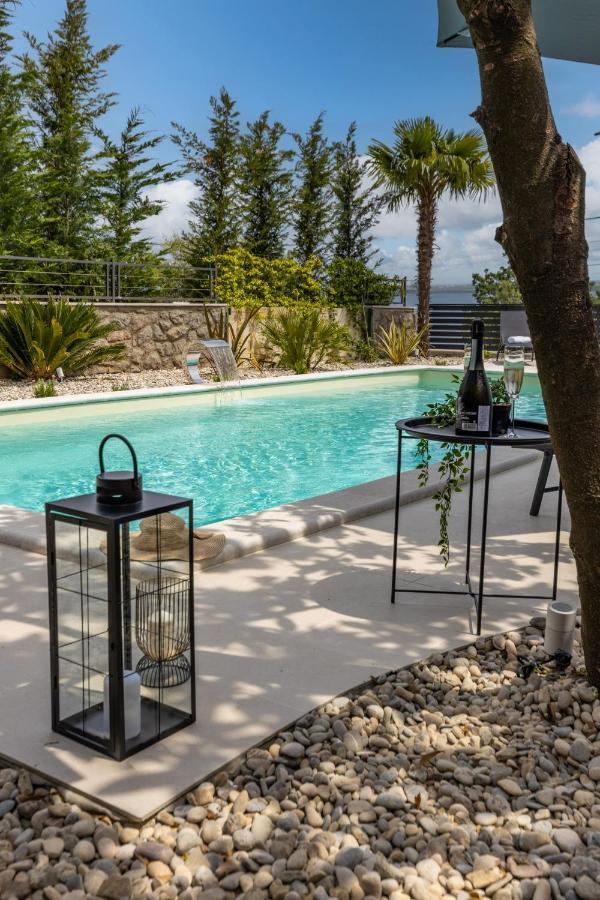 Villa Adriatic, Apartment Enio With Swimming Pool, Panoramic Sew View, Free Parking Ičići エクステリア 写真