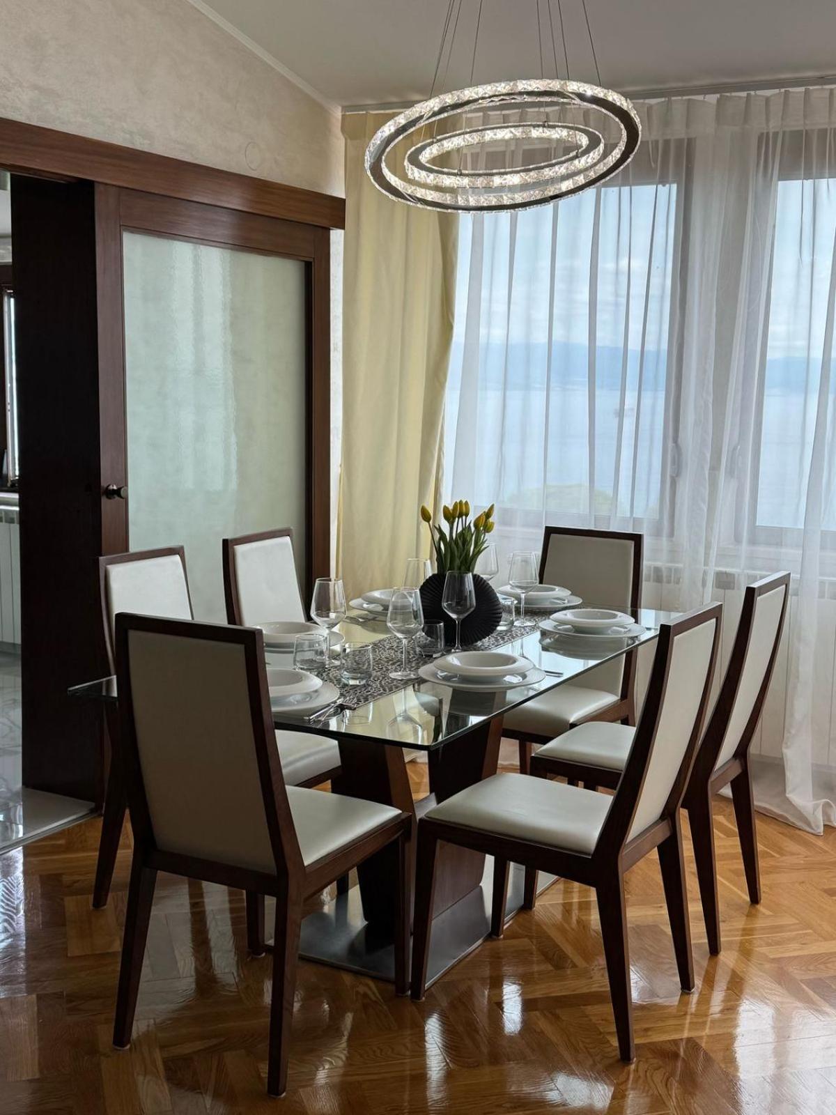 Villa Adriatic, Apartment Enio With Swimming Pool, Panoramic Sew View, Free Parking Ičići エクステリア 写真